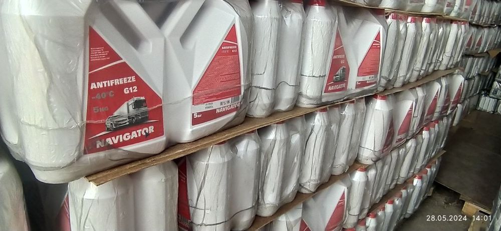 Antifreeze Navigator Синий G11 и Красный G12 (-40'