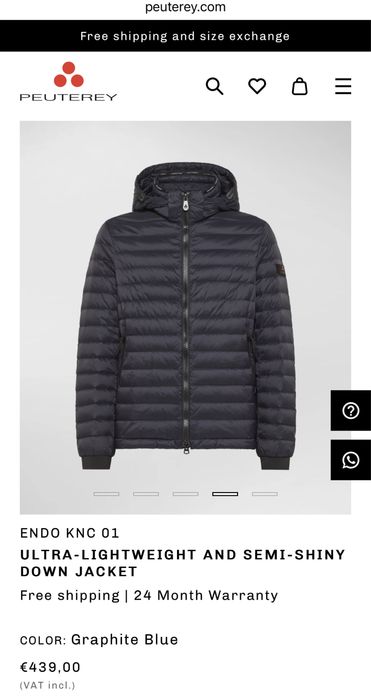 Peuterey ENDO KNC 01 Down Jacket ОРИГИНАЛНО мъжко яке пух и пера - L