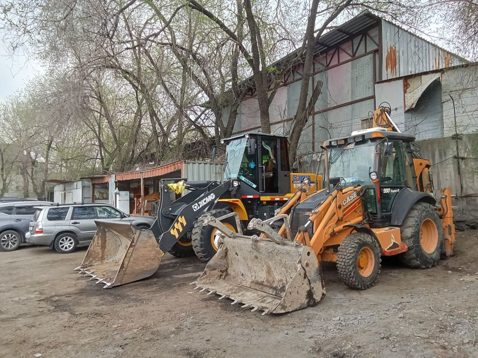 Услуги эксковатора  погрузшика