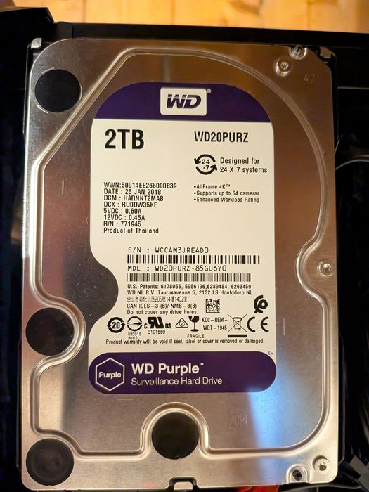 WD purple / WD red plus 2TB