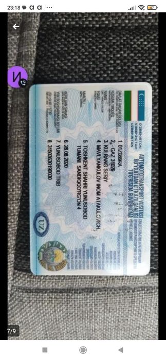 Volga pikap gazi bor holati yahshi