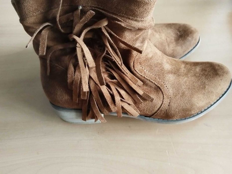 Велурени женски боти 39 номер