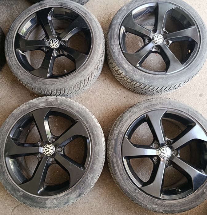 Jante vw 5×112 17 și 5×112 16 cu anvelope