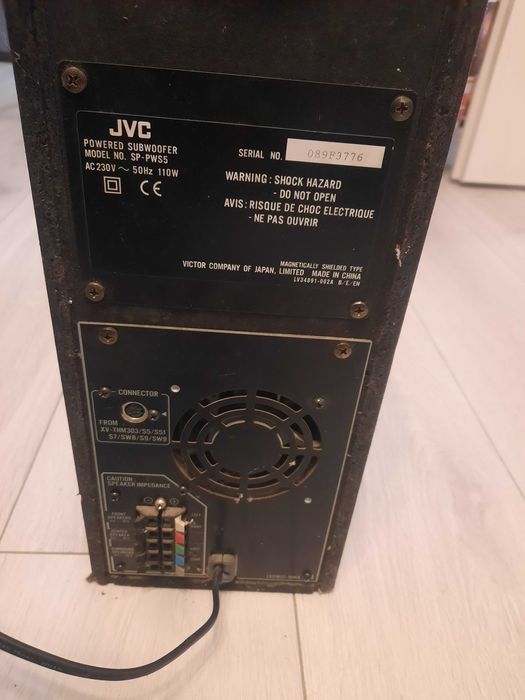 Vand Subwoofer Jvc