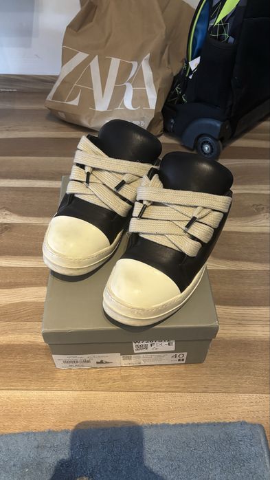Rick Owens Jumbolace Ramones Low