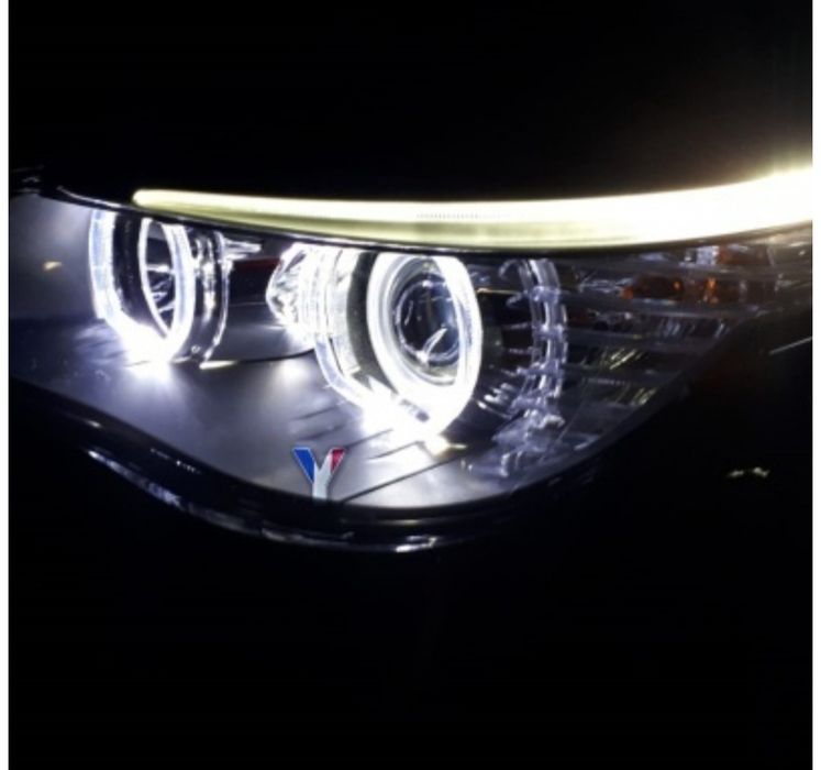 Фарове БМВ Е60 Е61 ЛЕД angle Eyes BMW E60 E61 Led Тунинг 03-07