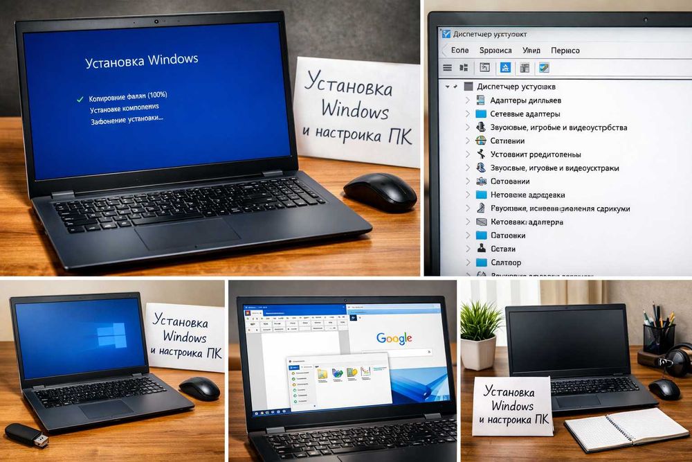 Компьютер тормозит? Переустановлю Windows + ускорю ПК