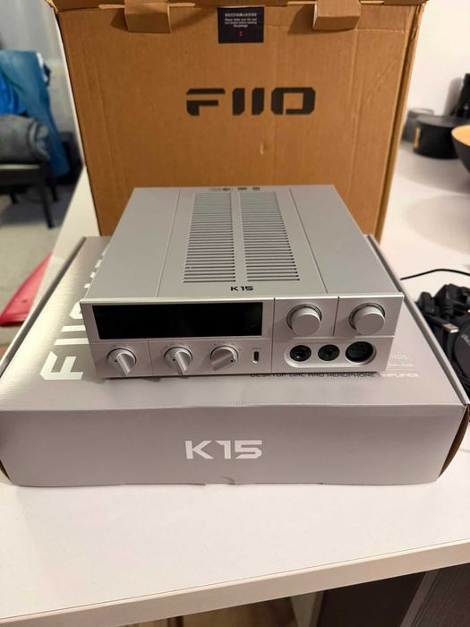 Amplificator casti DAC Fiio K15 Silver
