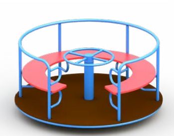 Детская карусель для детской площадки