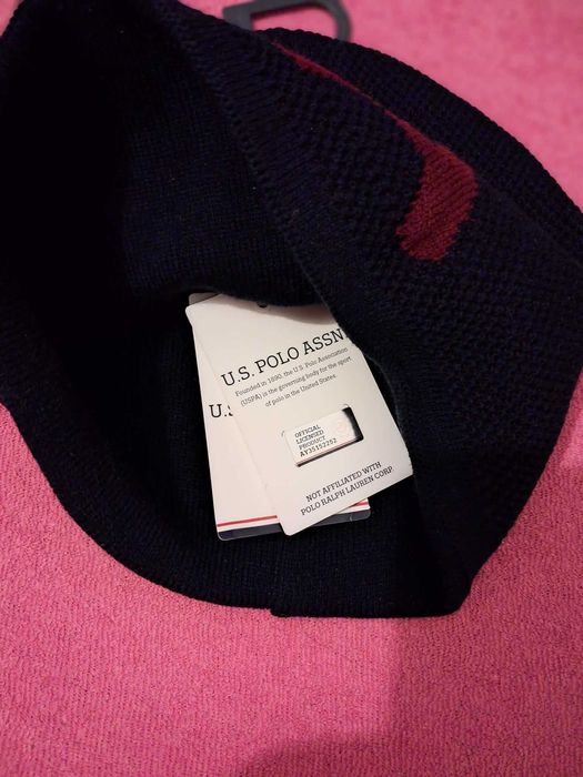 Caciula si fular US POLO ASSN