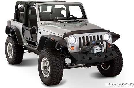 Уширители за jeep wrangler jk  Bushwacker