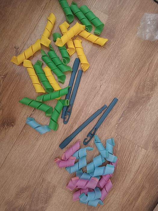 Двоен комплект за къдрете на коса