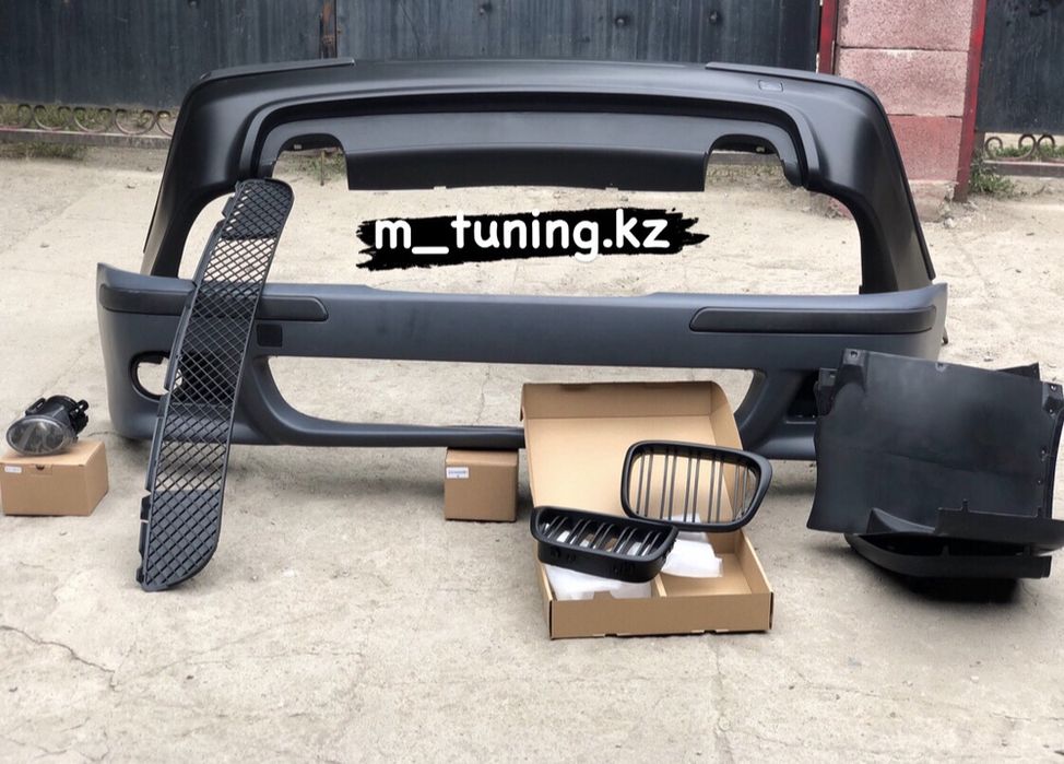 М бампер на Бмв е39 пластиковый обвесы Bmw e39 туманкы ноздри: 40 000 ...