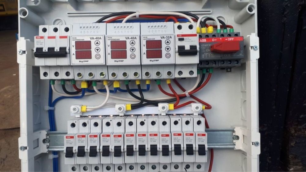 Услуги электромонтажа