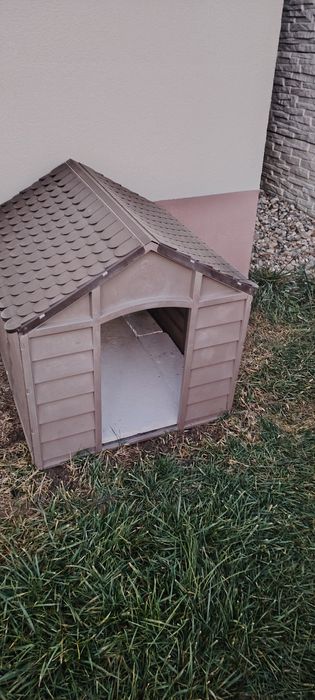 Cușcă pentru câini maro 78x85x80