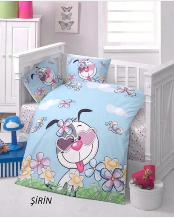 Нов! Висококачествен бебешки спален комплект