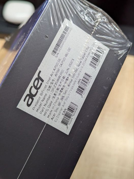 Acer PREDATOR BiFrost Intel Arc A750 8GB OC