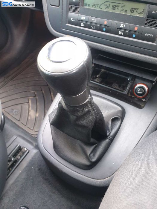 Nuca cu Manson Piele Maneta Schimbator Viteze 6 Trepte Volkswagen Sharan 2001 - 2010 [C0498]