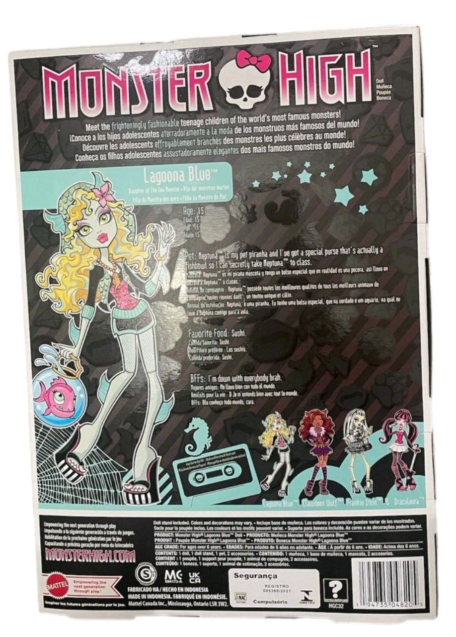 Monster High Lagoona Blue Mattel: 200 у.е. - Игрушки Ташкент на Olx