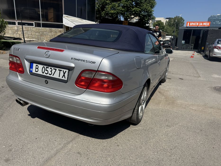 Mercedes CLK 200 kompressor Cabriloet W208