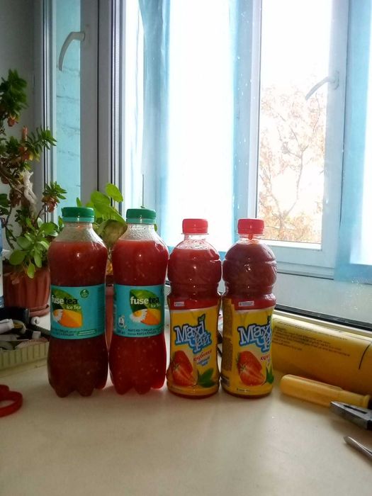 Кобра из свежих дачных помидоров.