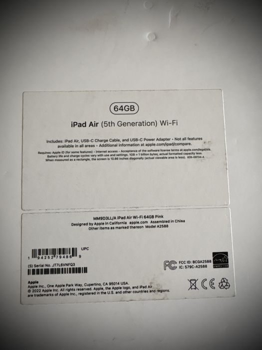 Продам iPad air 5