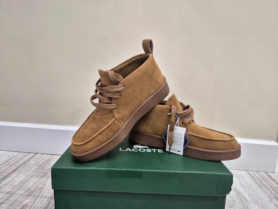 Lacoste Новые чукка ботинки мужские