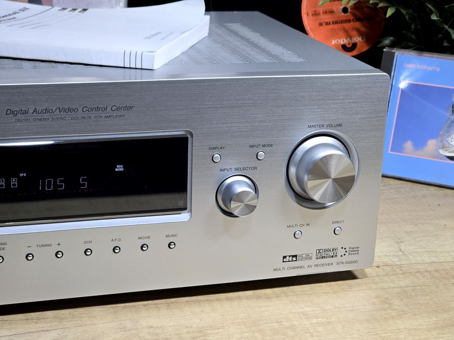 Receiver SONY STR-DG500, multi channel, 6x100w, 8 ohm, telecomanda