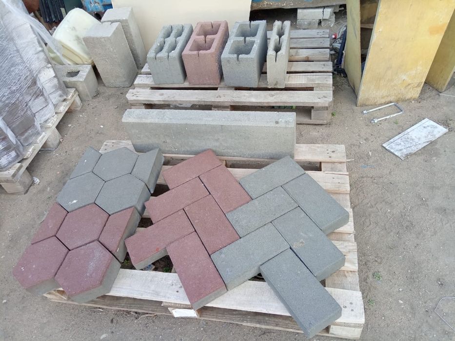 Пескоблоки.