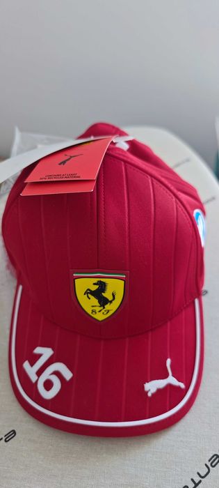 Șapcă Ferrari F1 Monaco LECLERC nouă cu etichetă