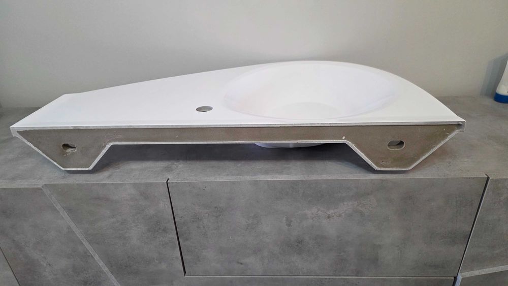 Мивка дизайнерска + дизайнерски сифон