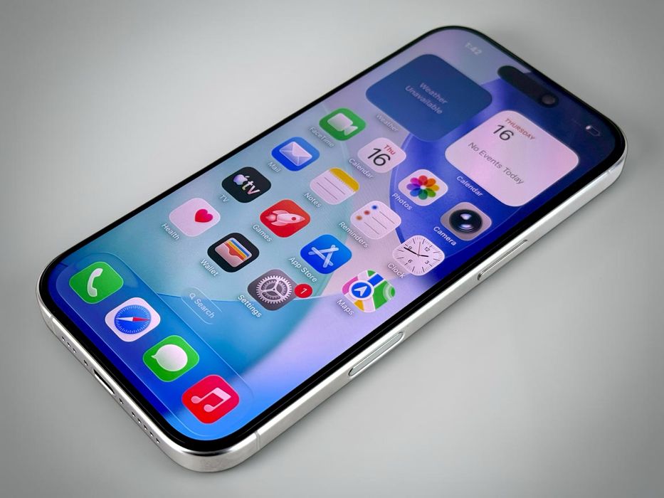 Apple iPhone 16 Pro 128GB White 100% Батерия! Гаранция!