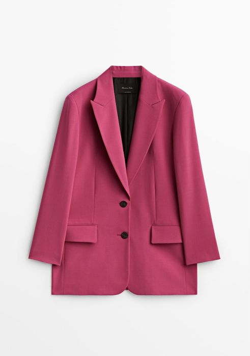 Costum Massimo Dutti fucsia