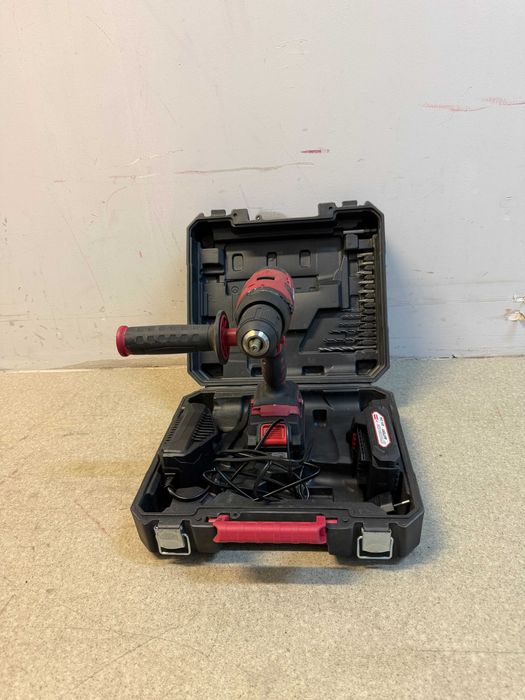 Полирмашина ø180mm 1200W 300-3000min-1 / R20 Бормашина акум. ударна 2-ск. 13mm 50Nm
