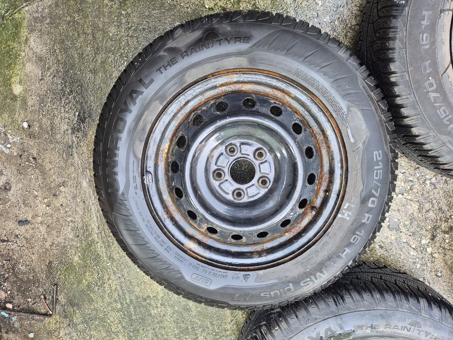 4бр стоманени джанти за Тойота Рав 4 / 6.5ж Х16/ ет 45/ 5Х 114.3/