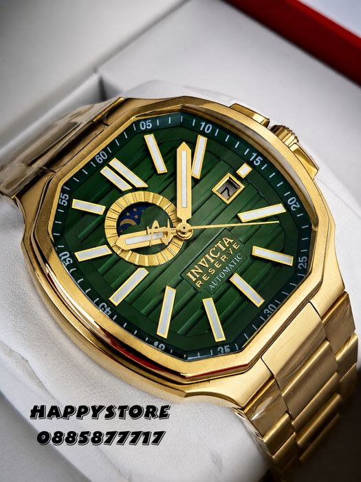 INVICTA Gravity Gold automatic 46 mm, Инвикта нов мъжки часовник