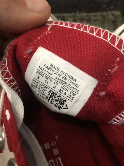 Vand tenesi converse