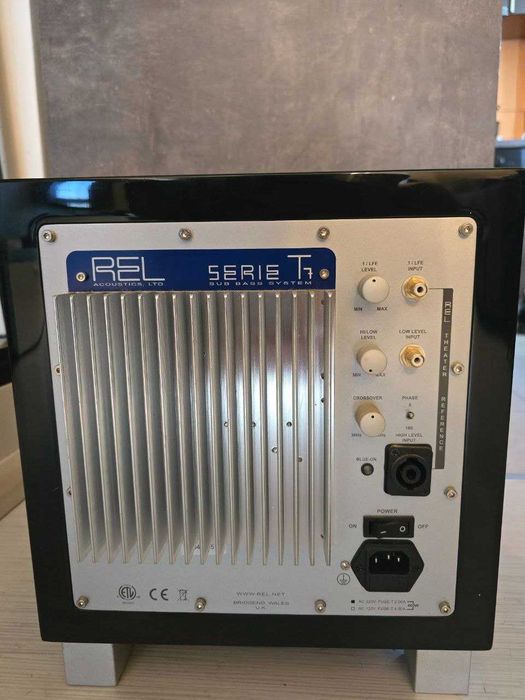 REL T7 audiofil - Subwoofer activ 200W sunet wow