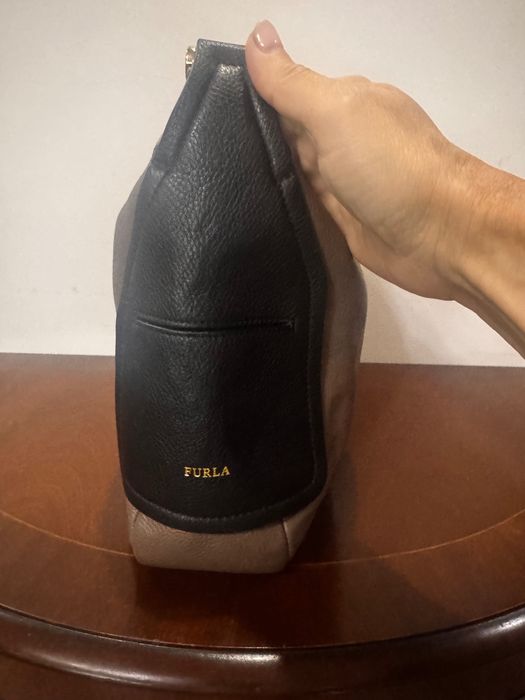 Furla естествена кожа чанта за рамо