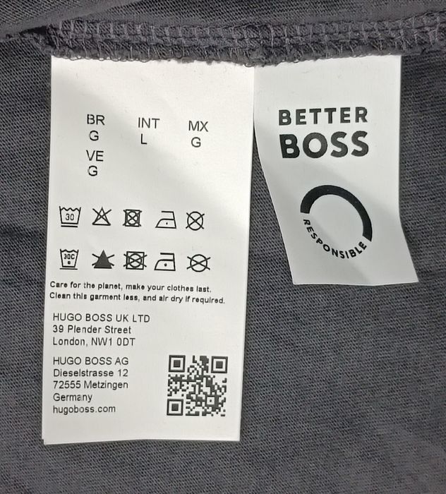 Hugo Boss Tee оригинална тениска L Бос памучна фланелка