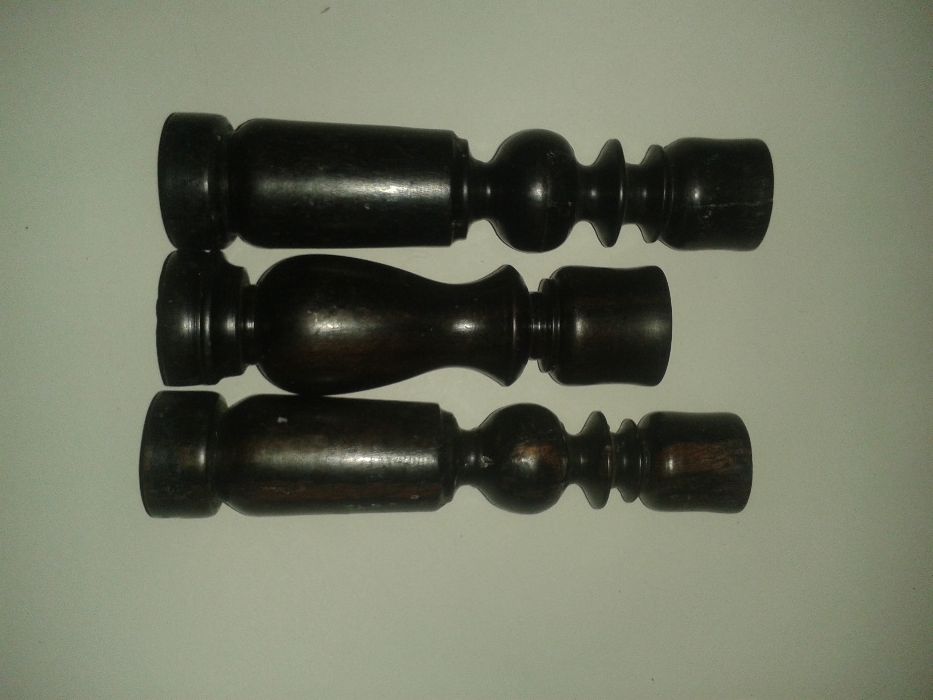 suport din abanos pentru lumanari