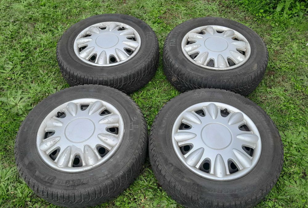 Зимни гуми с джанти 15 цола,от Хюндай,Kia