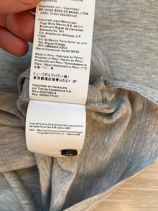 Hugo Boss Pima Cotton Firenze Logo мъжка поло тениска  S Regular Fit