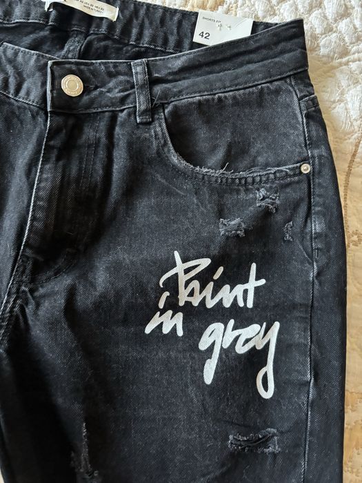 Чисто нови мъжки къси дънкови панталоки Zara