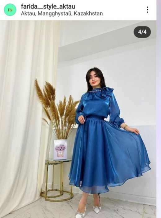 Платье  двойка 42-44р Одевала 1 раз