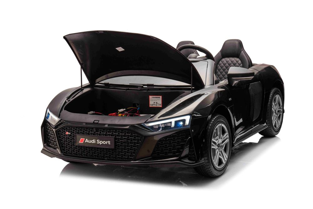 Лицензирана Акумулаторна Кола Audi R8 Premium,200W,24V,Помпещи гуми