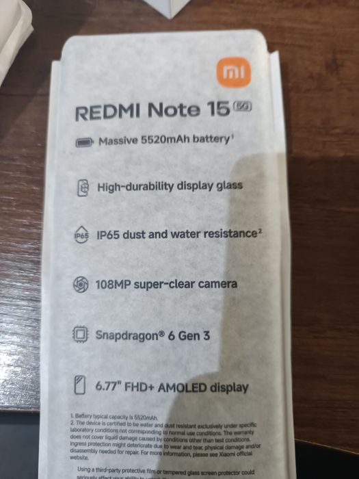 Xiaomi redmi note 15 5g
