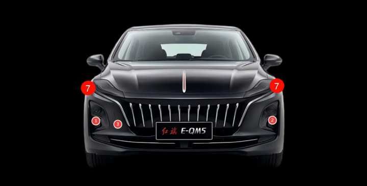 Запчасти Hongqi E-QM5: Фары, Бампер, Фонари – В наличии в Ташкенте