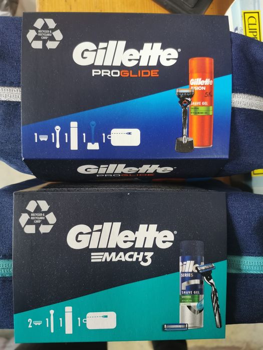Подръчни комплекти за бръснене GILLETTE