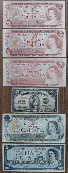 Bacnote românești serii consecutive, și străine